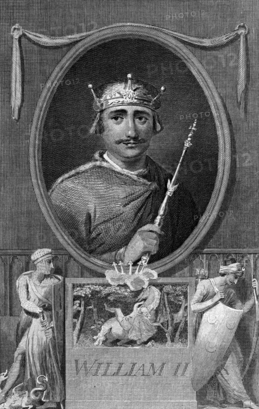 King William II of England, (1788).Artist: J Collyer