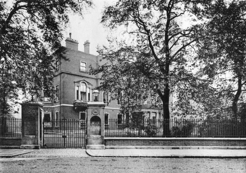 Portman House, Portman Square, 1908.Artist: Bedford Lemere and Company