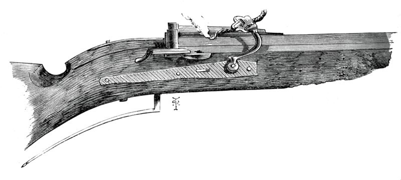 Early match caliver, 1590, from Penshurst, (c1880). Artist: Unknown
