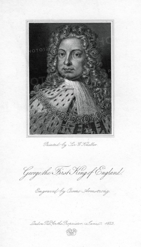 George I, King of England, (1823). Artist: Cosmo Armstrong