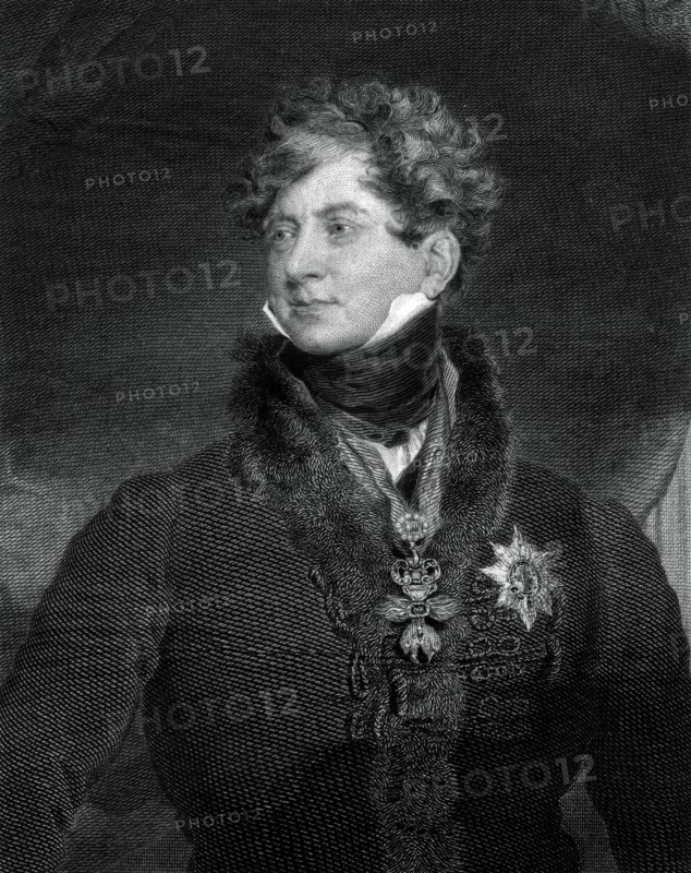 George IV, King of the United Kingdom and Hanover, 1829.Artist: William Ensom