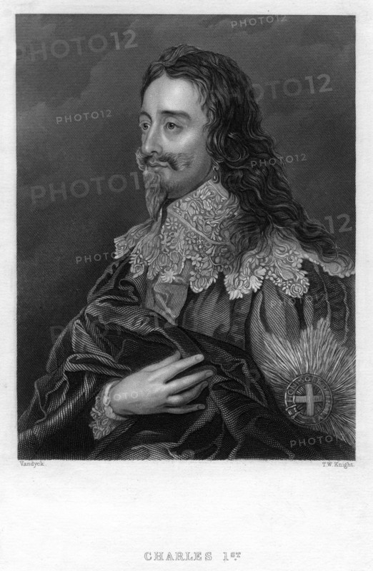 Charles I of England, (19th century).Artist: TW Knight