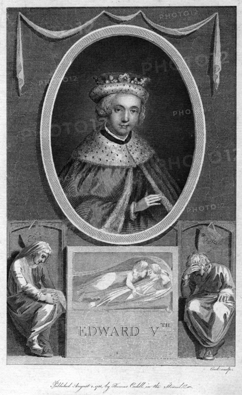 King Edward V of England, (1788).Artist: Cook