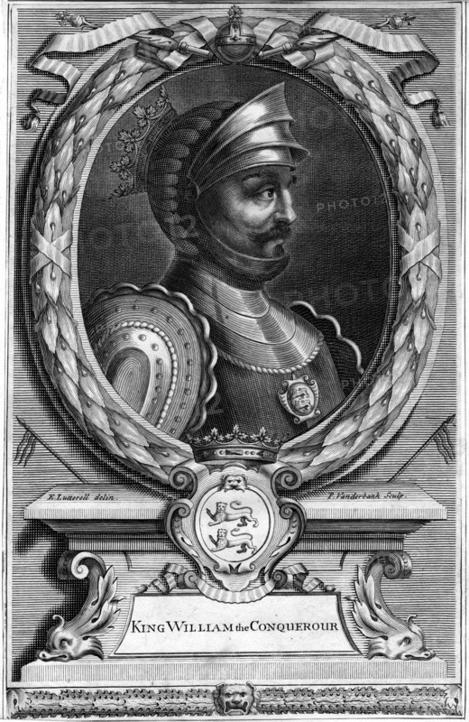 William the Conqueror.Artist: P Vanderbanck