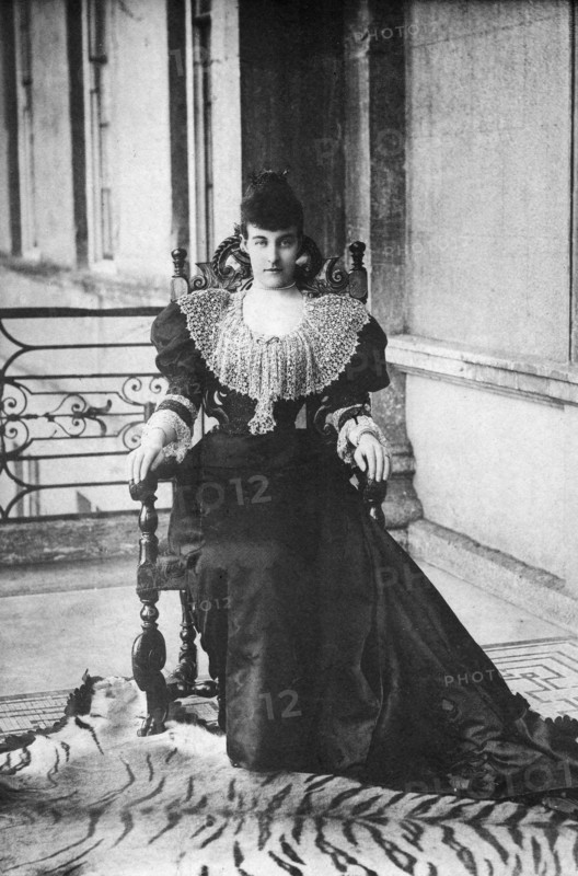 Princess Helene of Orleans, late 19th-early 20th century.Artist: L Varney & Son