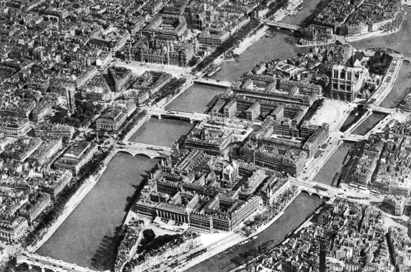 General view of the Isle de la Cite, Paris, 1931. Artist: Ernest Flammarion
