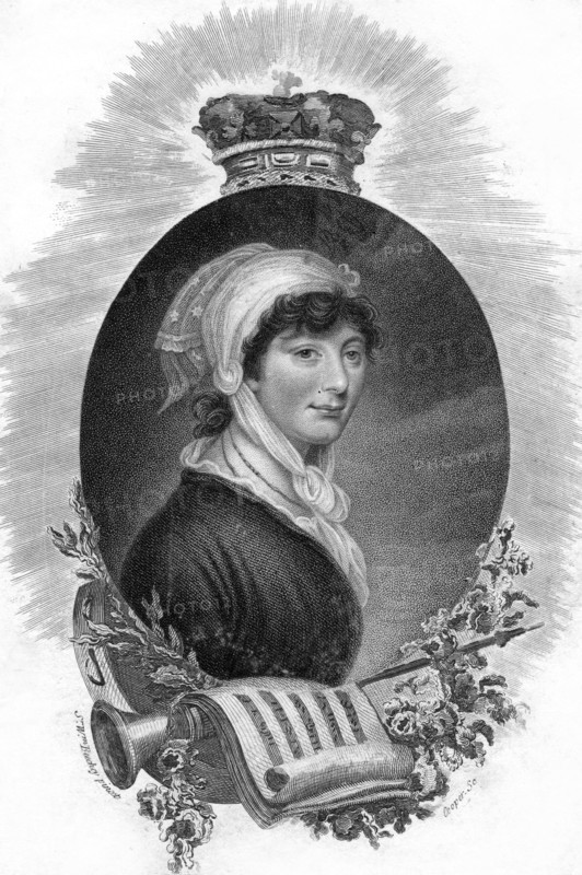 Princess Augusta Sophia, daughter of George III.Artist: Cooper