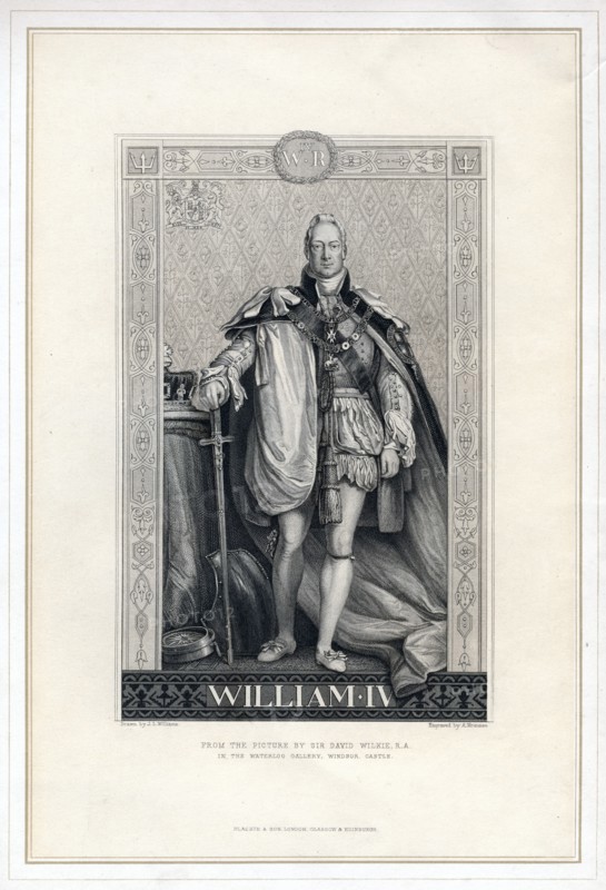William IV of the United Kingdom, 19th century.Artist: A Krausse