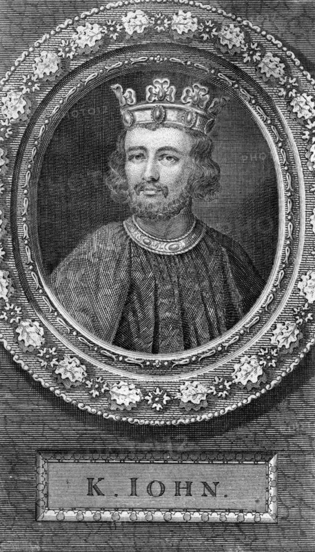 John of England, (18th century).Artist: George Vertue