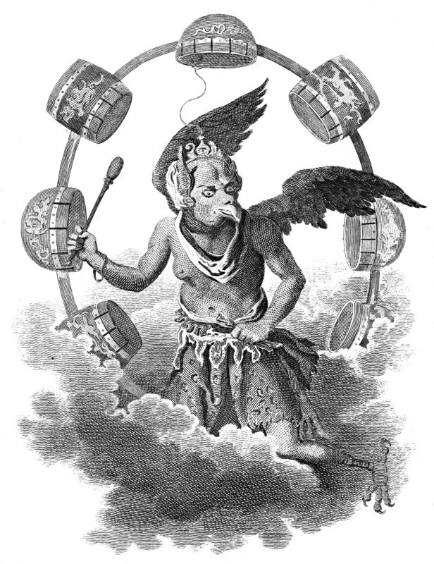 'Jupiter of the Chinese', early 19th century. Artist: Grainger