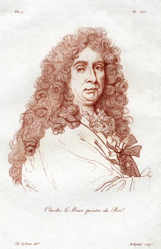 Charles le Brun, French Baroque era painter, (19th century.)Artist: Bellefond