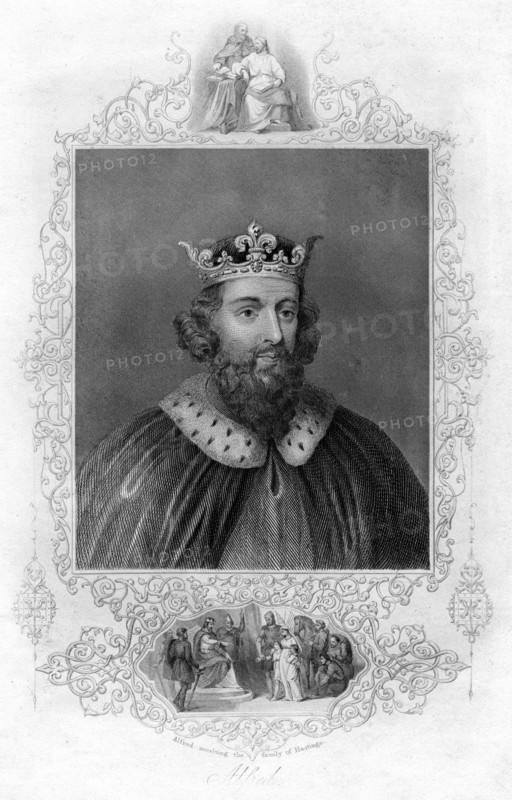 King Alfred the Great. Artist: Unknown