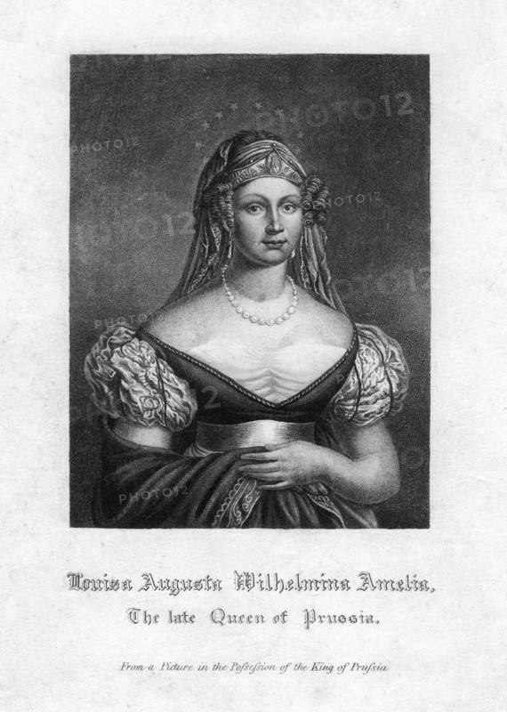 Louise Augusta Wilhelmine Amalie, Queen of Prussia. Artist: Unknown