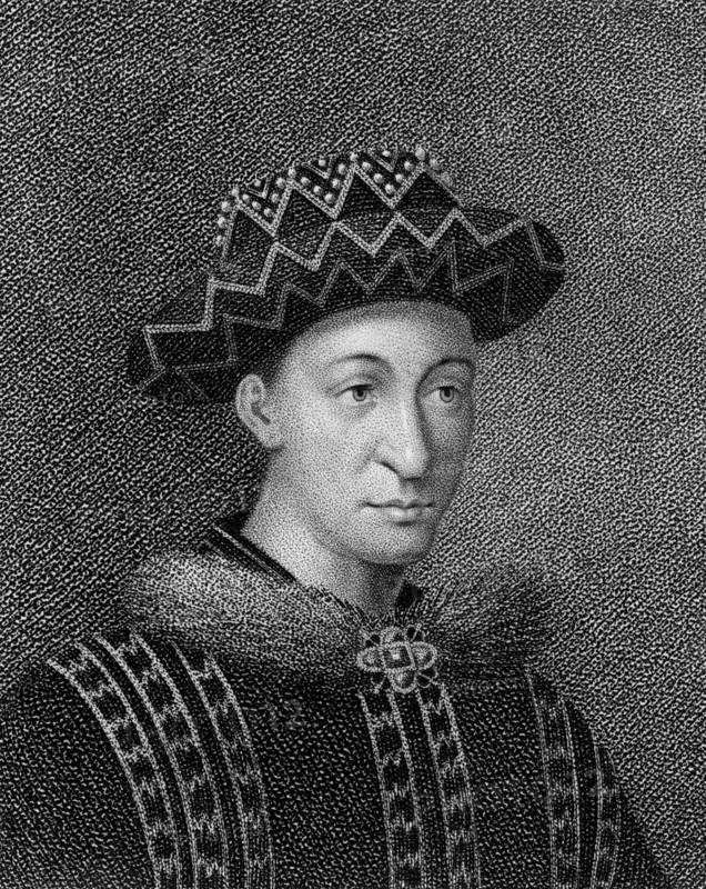 Charles VII, King of France.Artist: Ridley
