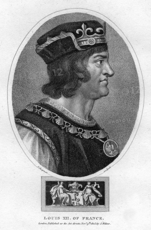 Louis XII, King of France, (1805).Artist: J Chapman