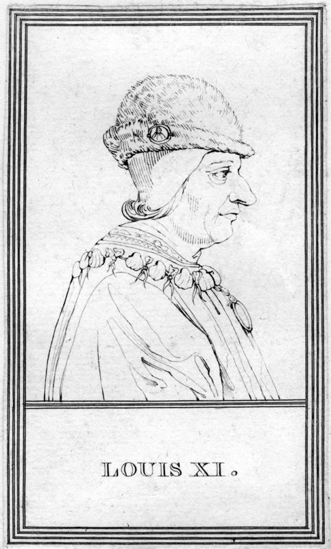 Louis XI, King of France. Artist: Unknown