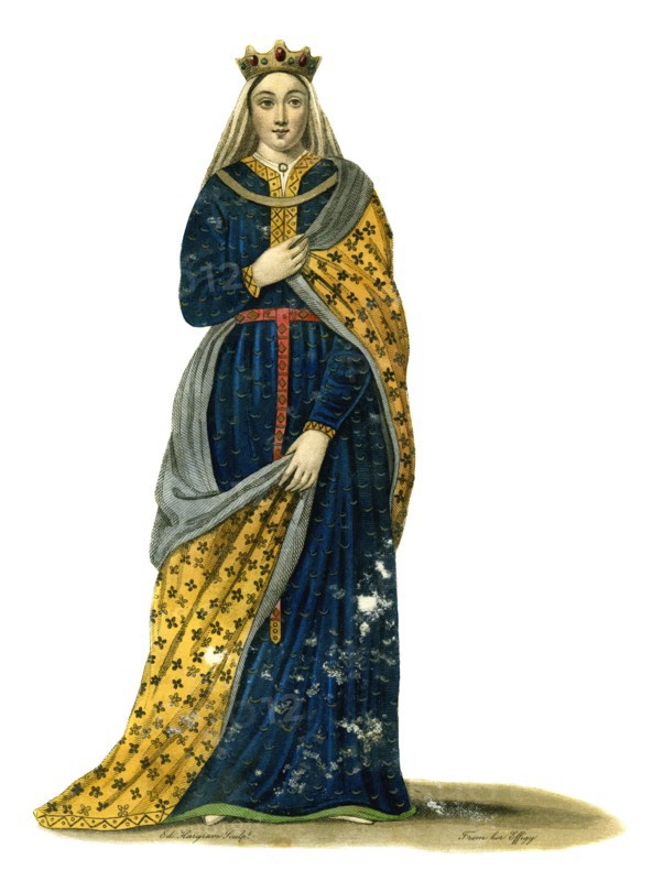 Isabella, Countess of Angouleme and queen consort of England, (1841). Artist: Ed Hargrave