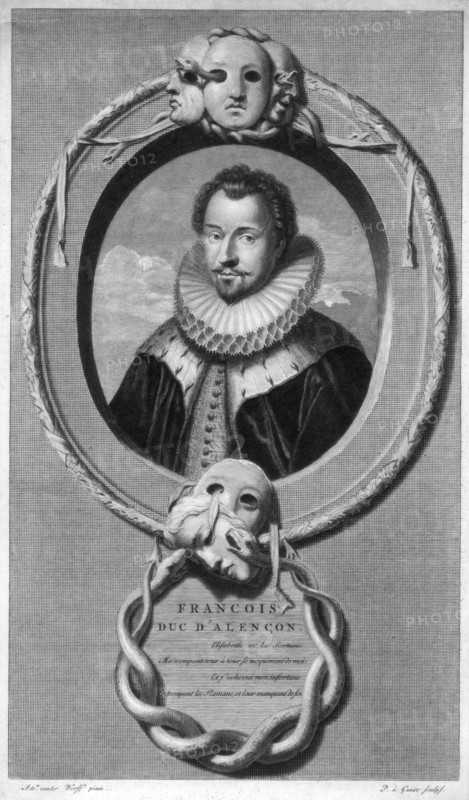 Francois, Duke of Alencon.Artist: Gunst