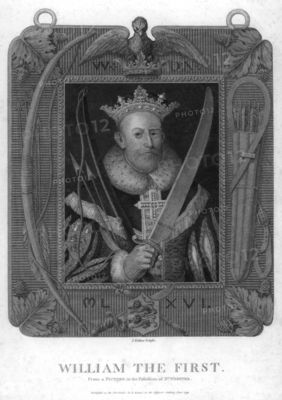 William I, King of England, (1793).Artist: J Fittler