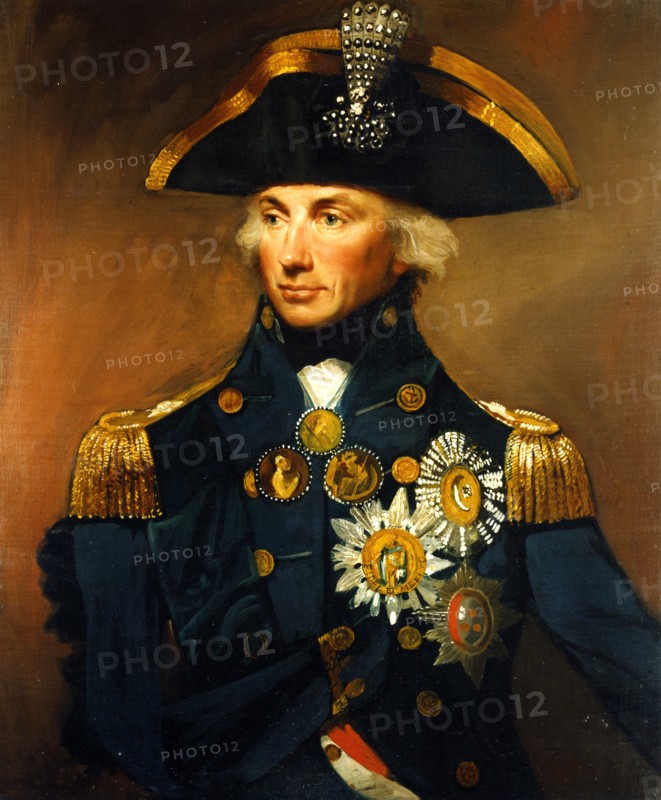 Rear Admiral Sir Horatio Nelson, 1798-1799.Artist: Lemuel Francis Abbott