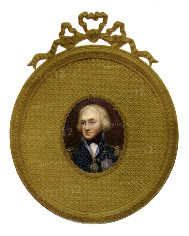 Admiral Lord Nelson.Artist: Henry Bone