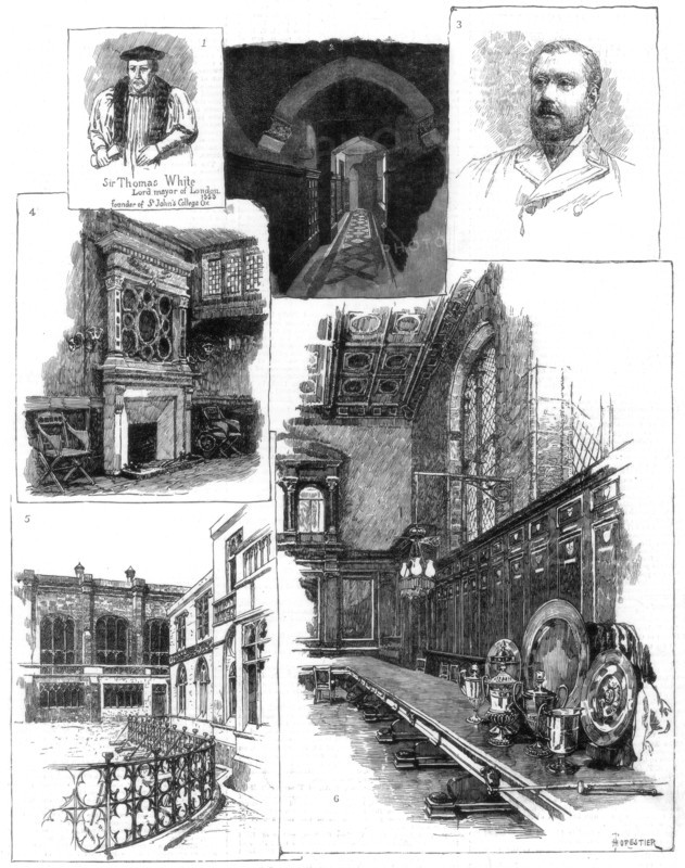 Merchant Taylors' Company, one of the City Guilds, 1884.Artist: Horestier