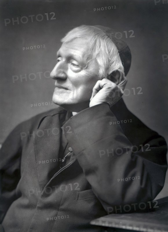 John Henry Newman, British cardinal, late 19th century. Artist: Unknown