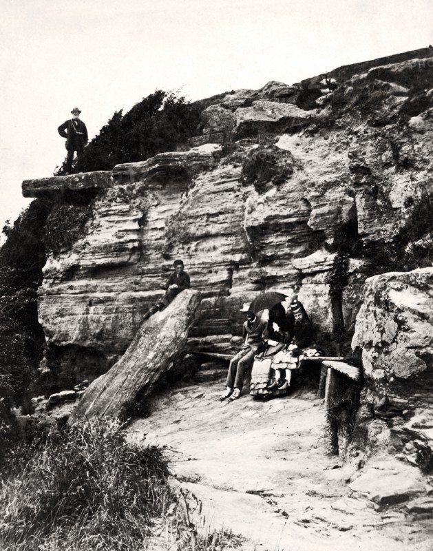 Lovers Seat, Fairlight, Hastings, Sussex, c1900. Artist: Unknown