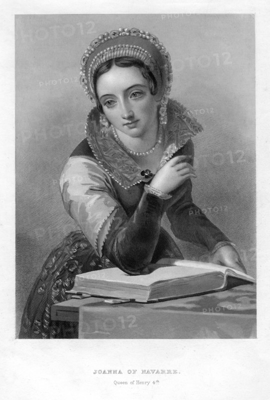 Joanna of Navarre, Queen of King Henry IV of England. Artist: Unknown