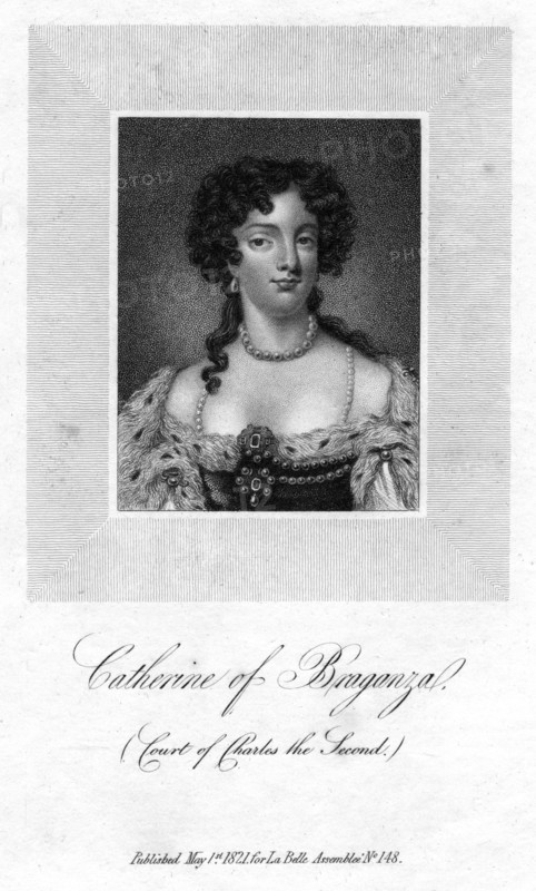 Catherine of Braganza, Queen Consort of King Charles II of England, (1821). Artist: Unknown
