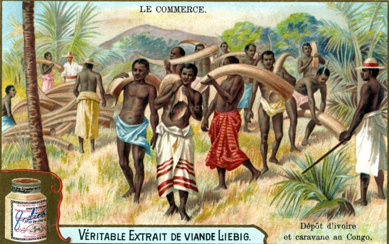 Advertisement for Liebig meat extract, French, c 1900. Artist: Unknown