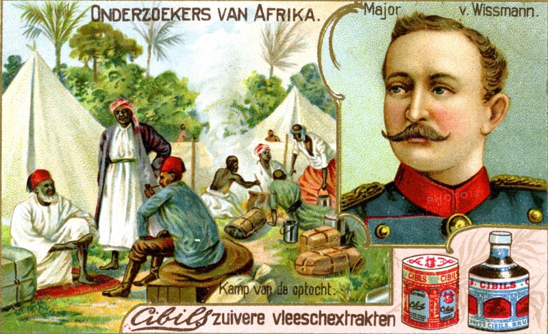 Major von Wissman, German soldier, (c1900). Artist: Unknown