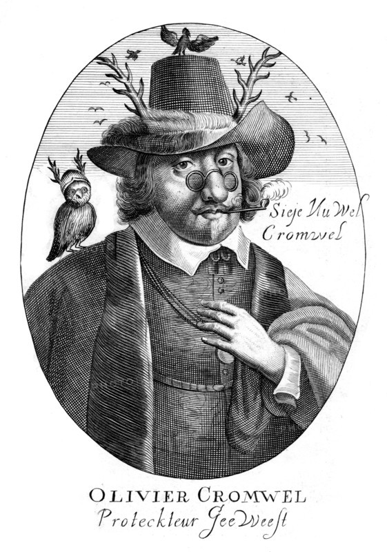 Oliver Cromwell. Artist: Unknown