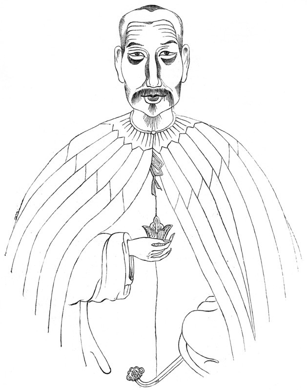 Mianning, Emperor of China, c1850. Artist: Unknown