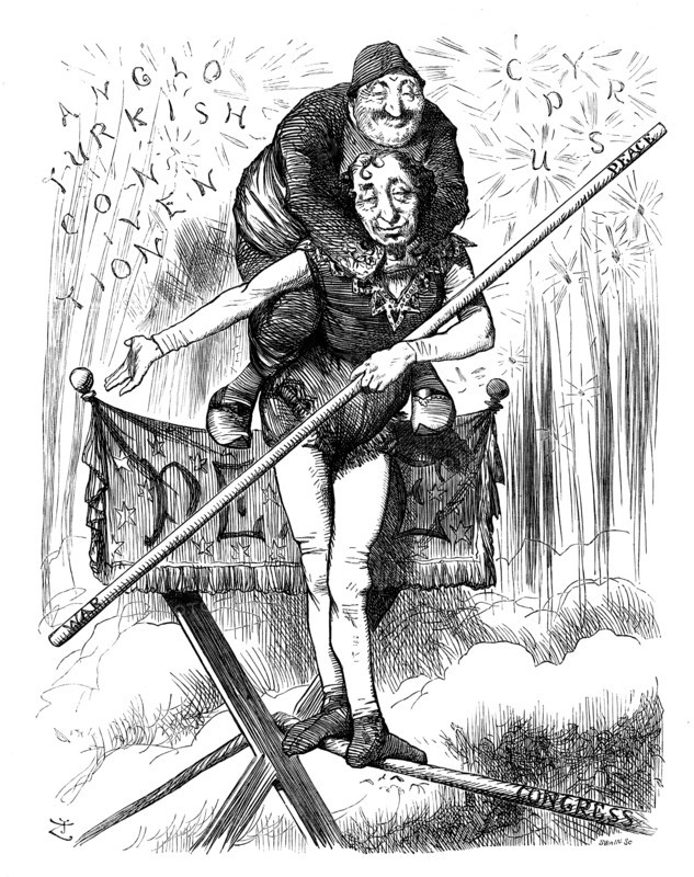 A Blaze of Triumph!, 1878.Artist: Swain