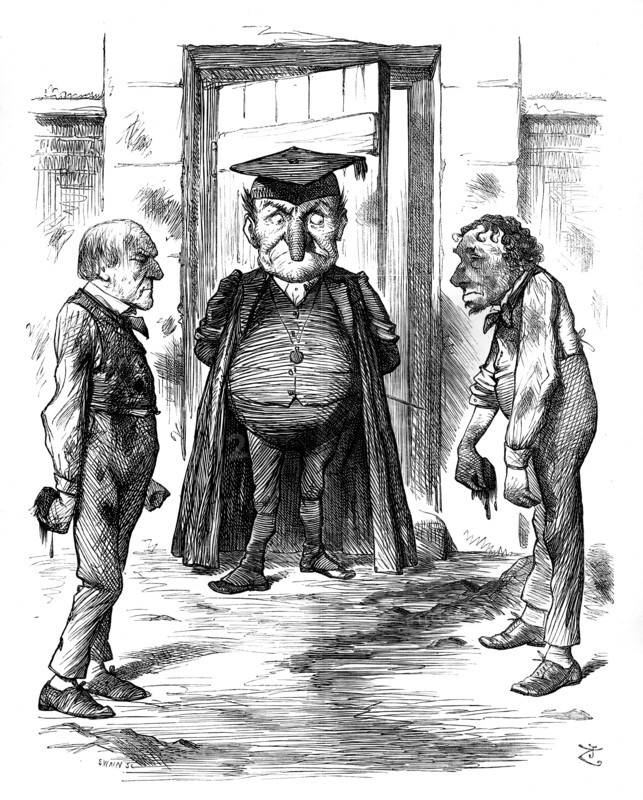 'A Bad Example', 1878.Artist: Swain