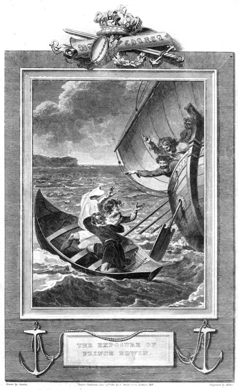 'The Exposure of Prince Edwin', (1810).Artist: Milton