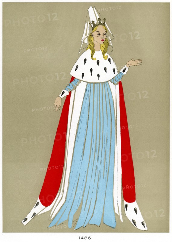 Costume of 1486, early to mid 20th century. Artist: Unknown