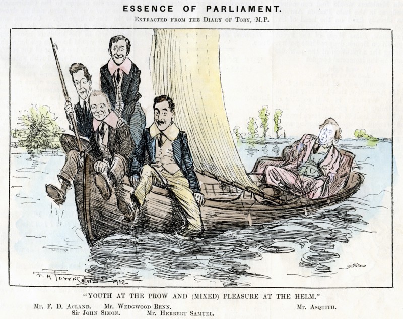 'Youth at the Prow and (Mixed) Pleasure at the Helm', 1912. Artist: Unknown