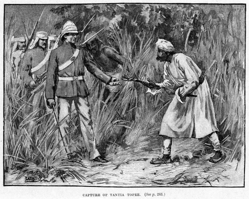'Capture of Tantia Topee', c19th century. Artist: Unknown