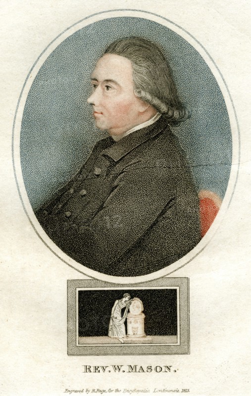 Reverend W Mason, 1815.Artist: R Page