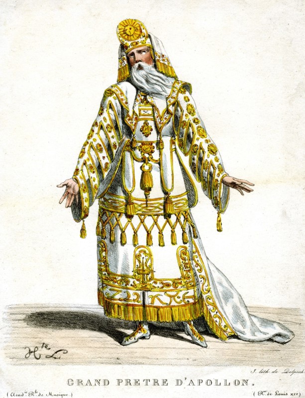 'High Priest of Apollo', c1820-1830.Artist: Delpech