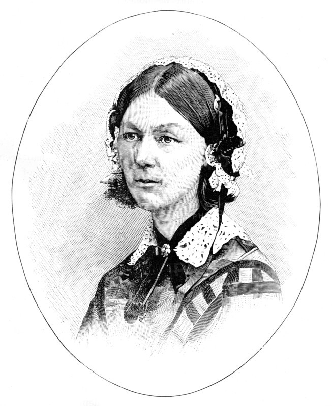 Florence Nightingale (1820-1910), British nurse. Artist: Unknown