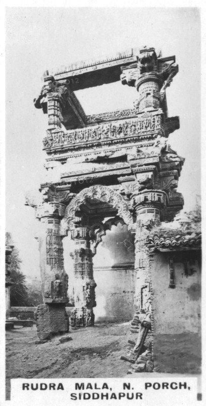 Rudra Mala, north porch, Siddhapur, India, c1925. Artist: Unknown