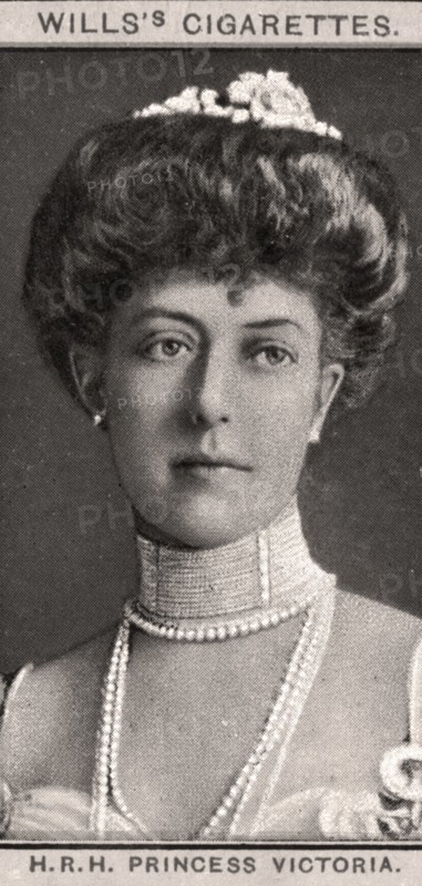 H.R.H Princess Victoria, 1908.Artist: WD & HO Wills