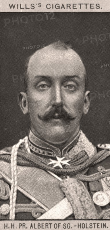 H.H, PR. Albert of SG-Holstein, 1908.Artist: WD & HO Wills