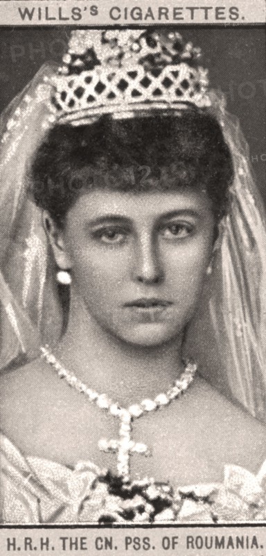 H.R.H The CN, PSS. Of Romania, 1908.Artist: WD & HO Wills