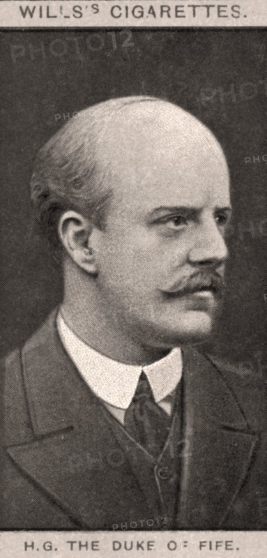 H.G The Duke of Fife, 1908.Artist: WD & HO Wills