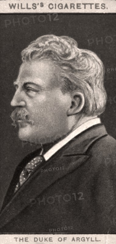 The Duke of Argyll, 1908.Artist: WD & HO Wills