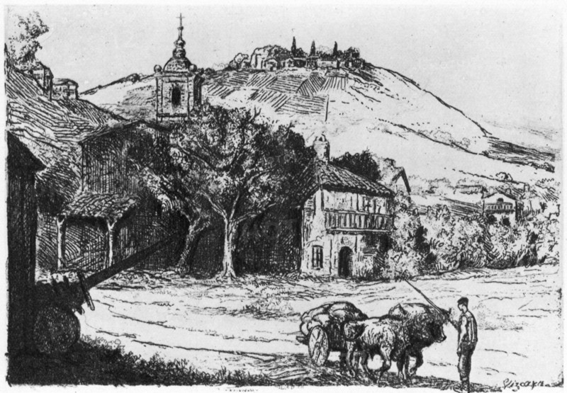'Village en Biscaye', 1924.  Creator: JP Tillac.
